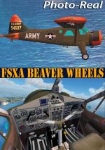 FSXA DHC-2 Beaver Wheeled Version Photoreal Package